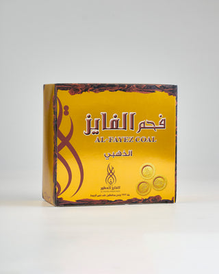 فحم الفايز الذهبي 80 قرص عالي الجودة